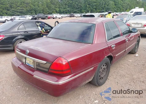 2008 Mercury Grand Marquis Gs z USA, uszkodzony, nr VIN 2MEFM74V38X659196